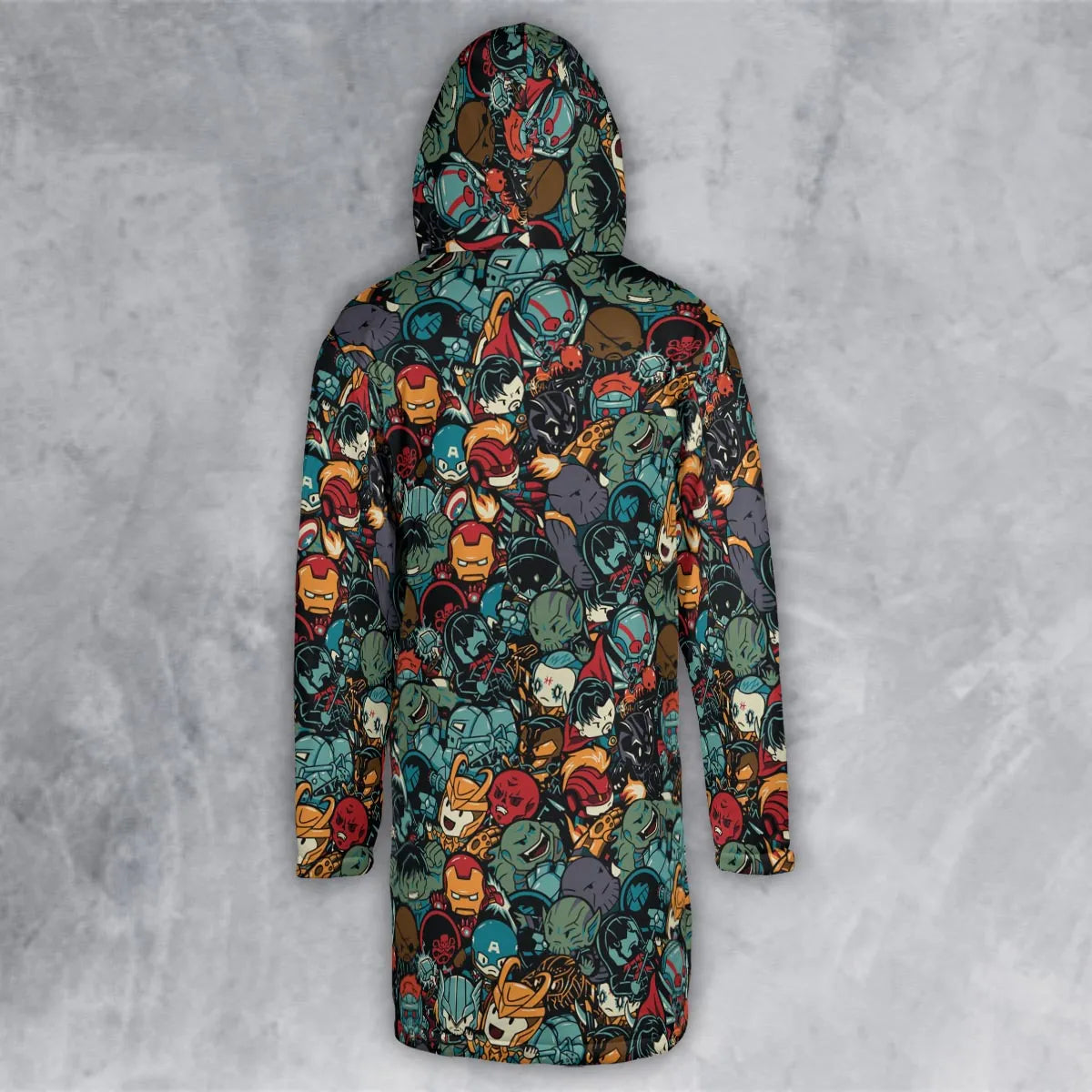 Hooded Cloak Coat - YDNTBH2B