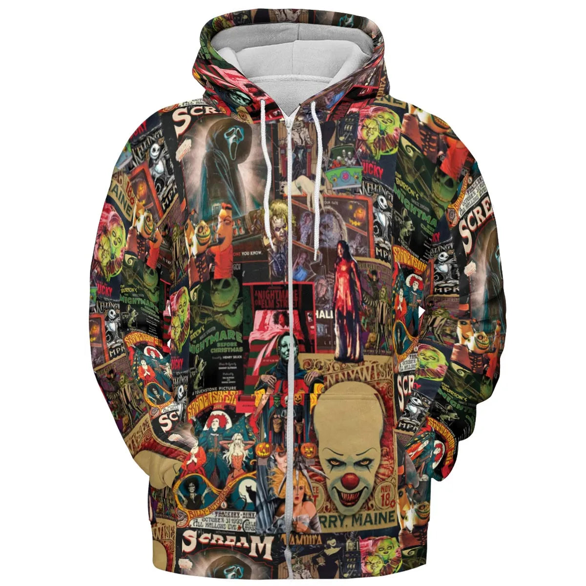 All-over Print Hoodie - 8P7QGKRY
