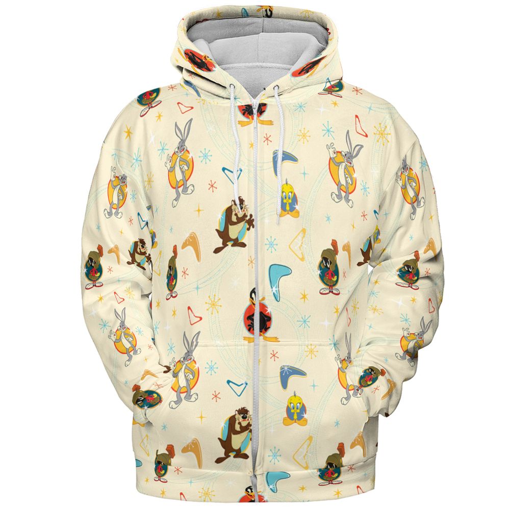 All-over Print Hoodie - JUCLXG79 -  - 3