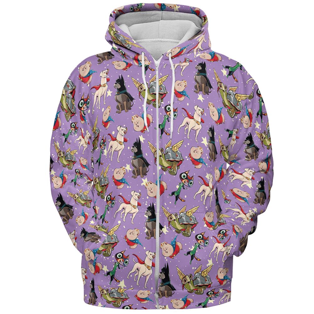 All-over Print Hoodie - W9P45VU7 -  - 3