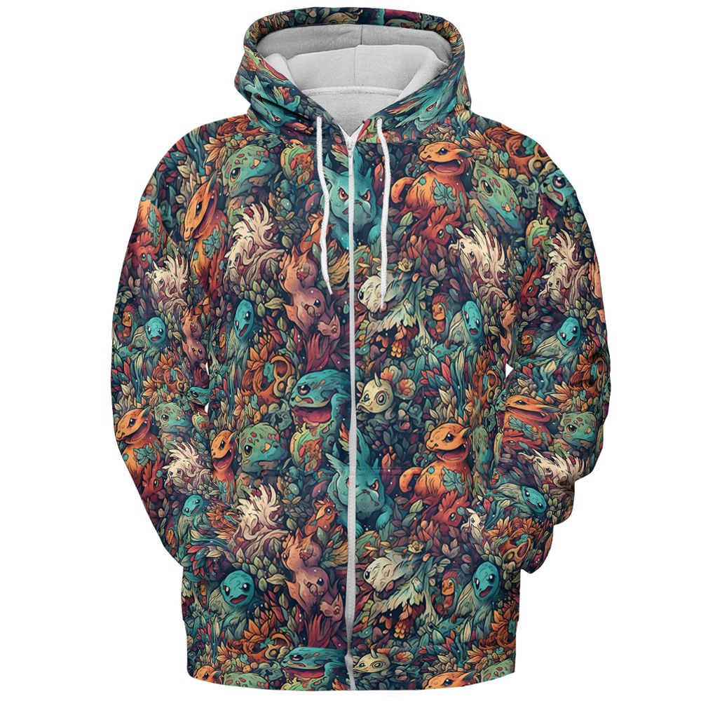 All-over Print Hoodie - 19MCDB11 -  - 3