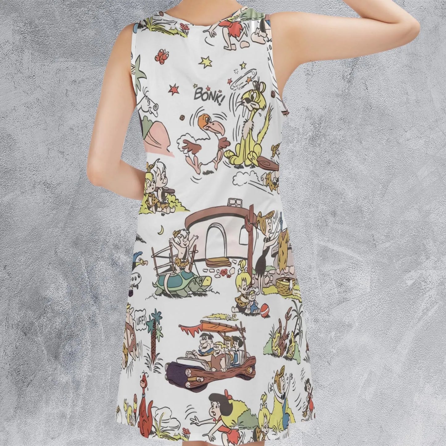 Sleeveless Dress - T35RP1UP