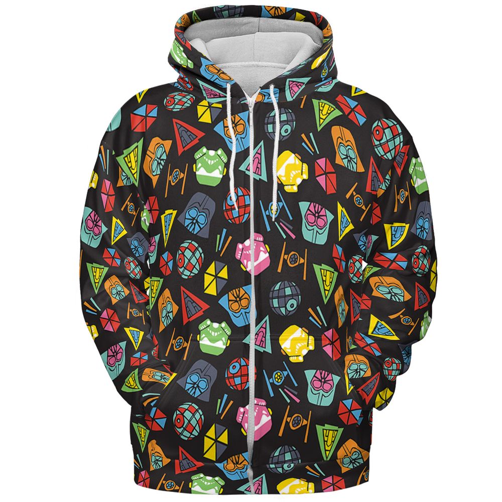 All-over Print Hoodie - 9EZT7GMY -  - 3