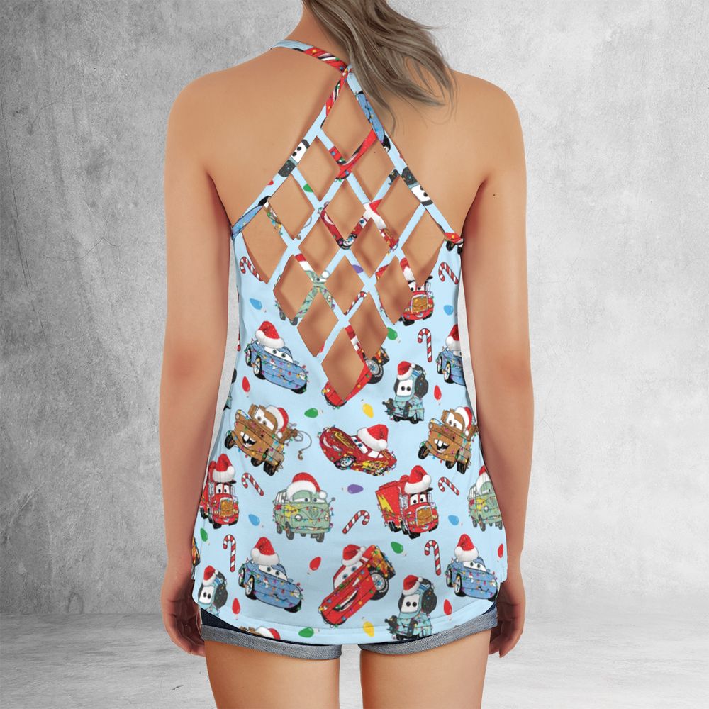 Criss Cross Tank Top - T61B9483 -  - 3