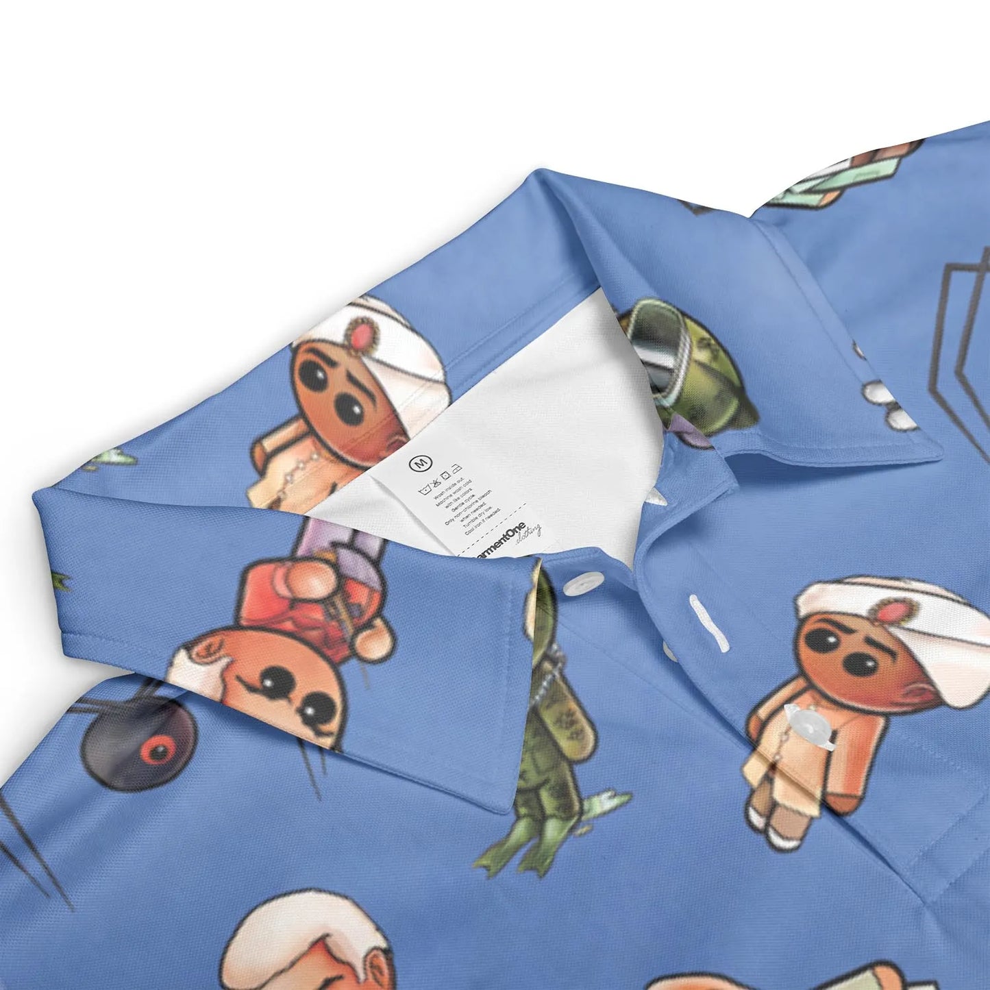 AOP Men/Women Polo Shirt - P6BJ183F