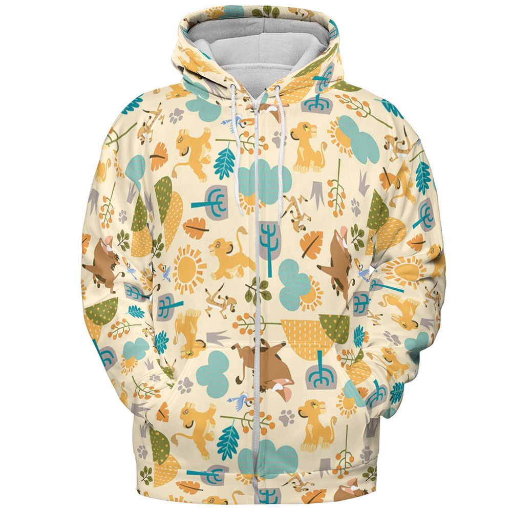All-over Print Hoodie - 67QD2W6W -  - 3