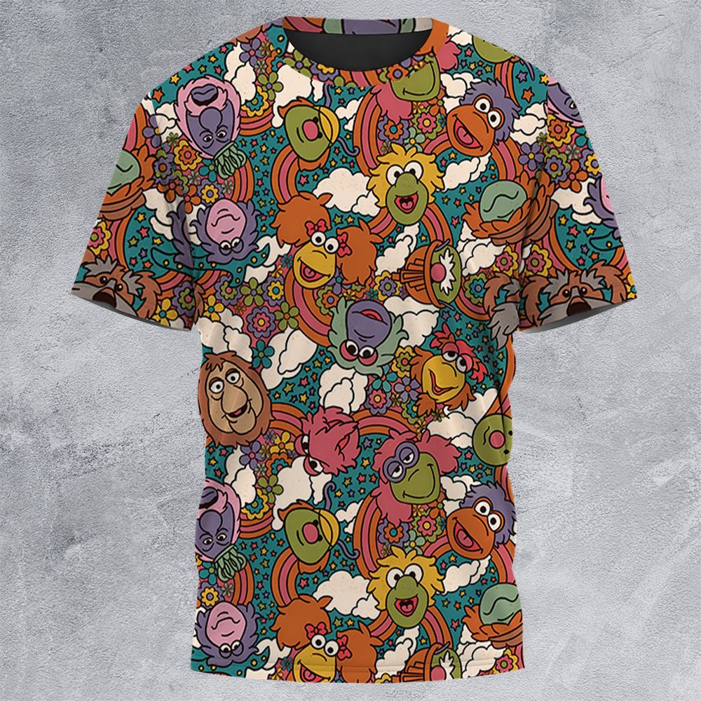 All-Over Print Unisex T-Shirt - ZKR81TZQ -  - 3