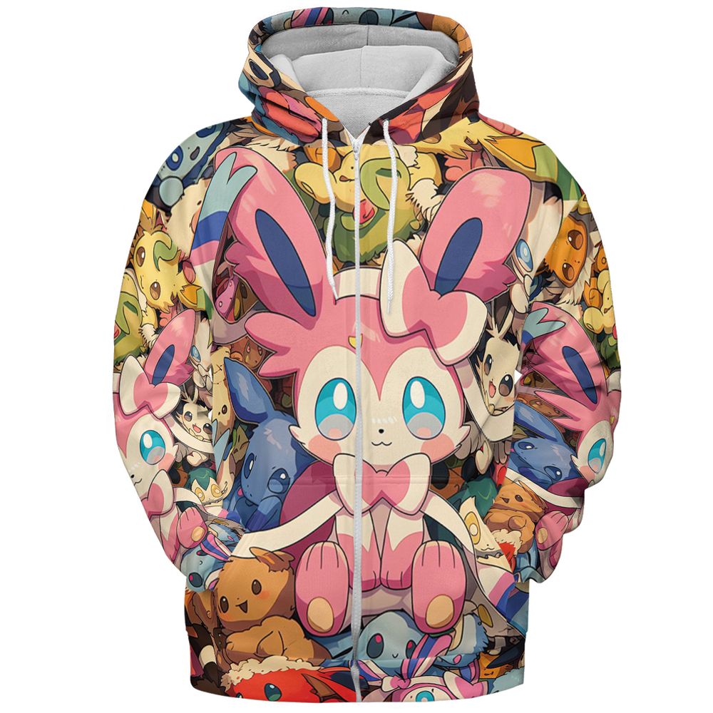 All-over Print Hoodie - 1P6NCXHE -  - 3