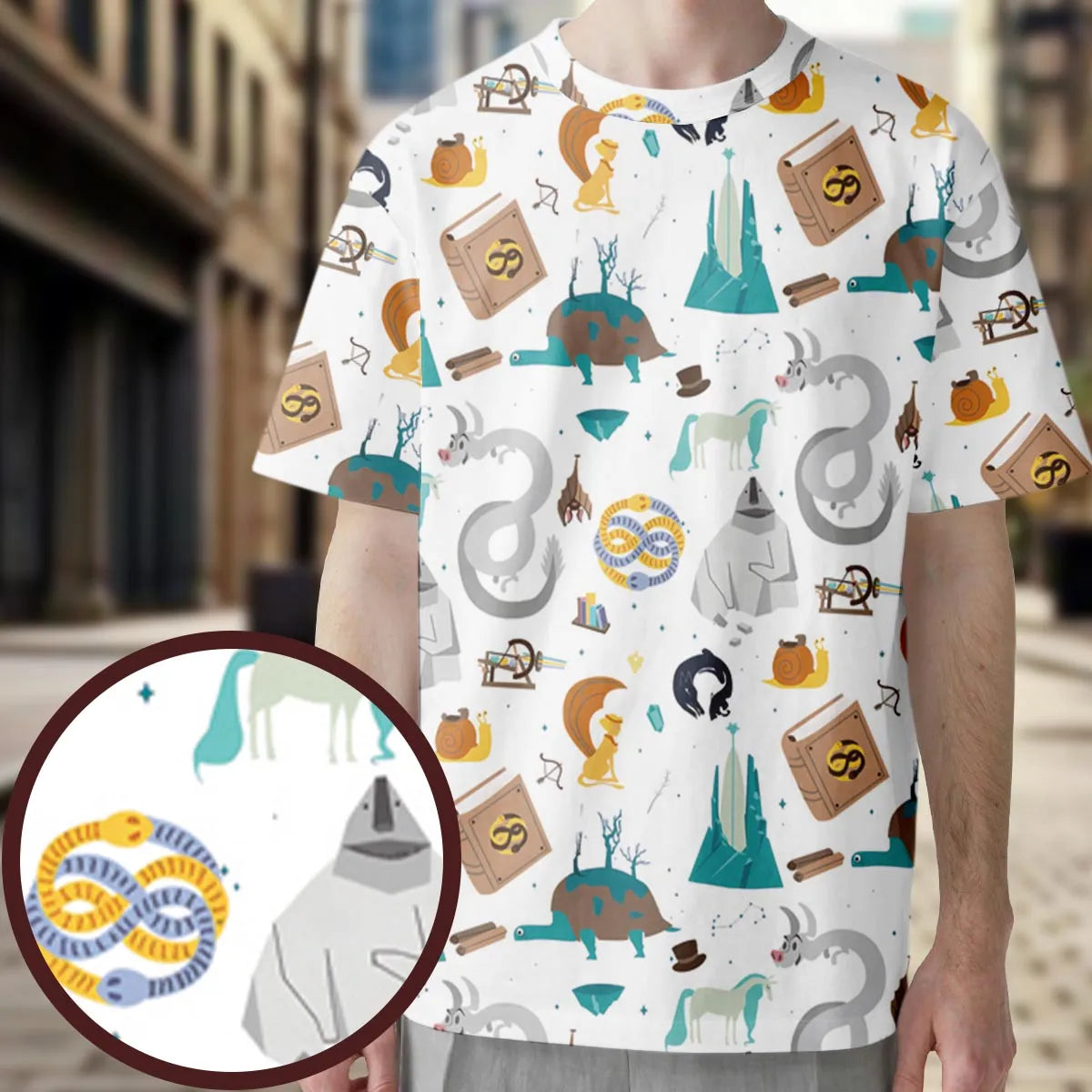 All-Over Print Unisex T-Shirt - 4D8L7RNR