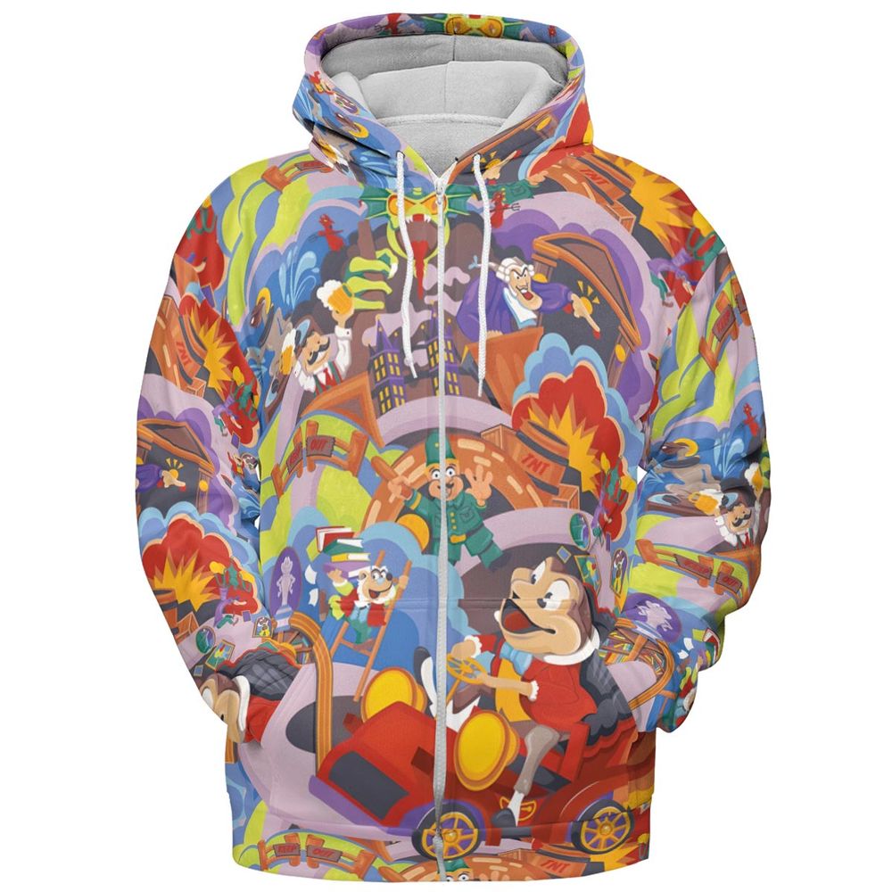 All-over Print Hoodie - SEHMLNBA -  - 3