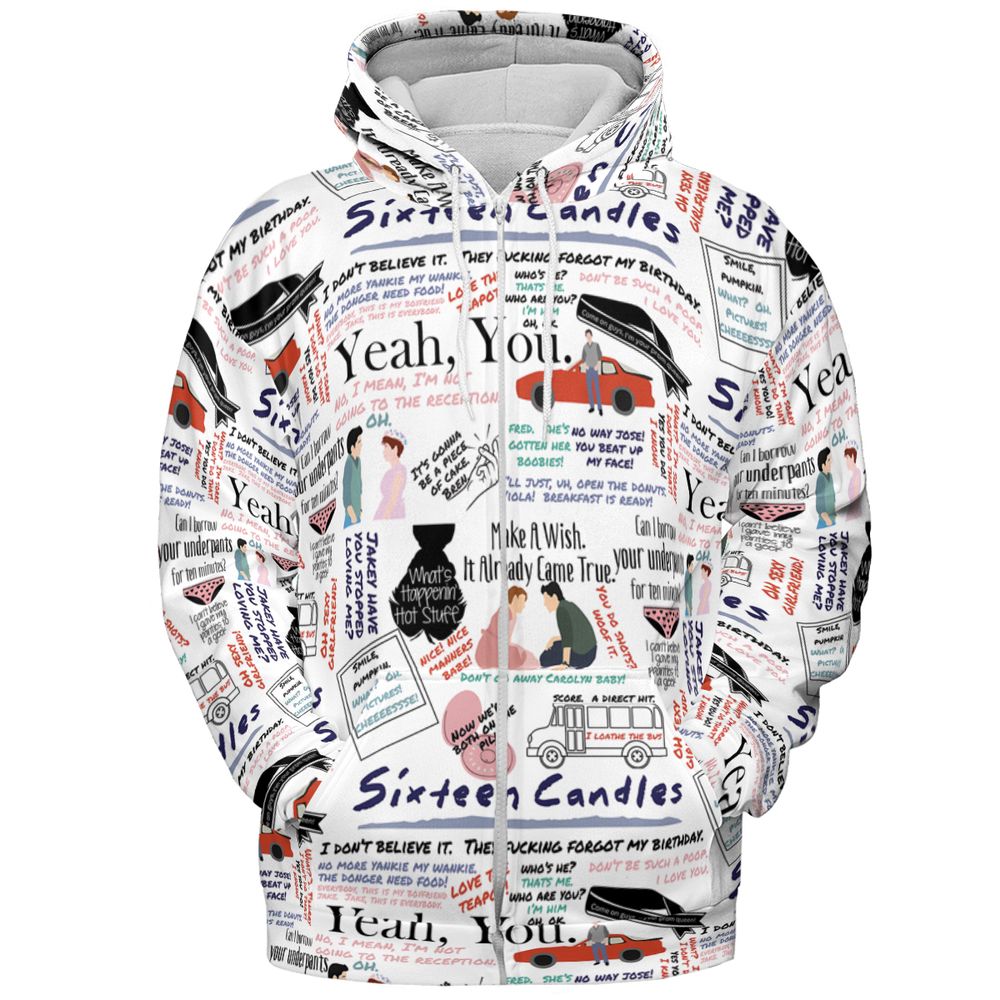 All-over Print Hoodie - 9GTHHSZS -  - 3