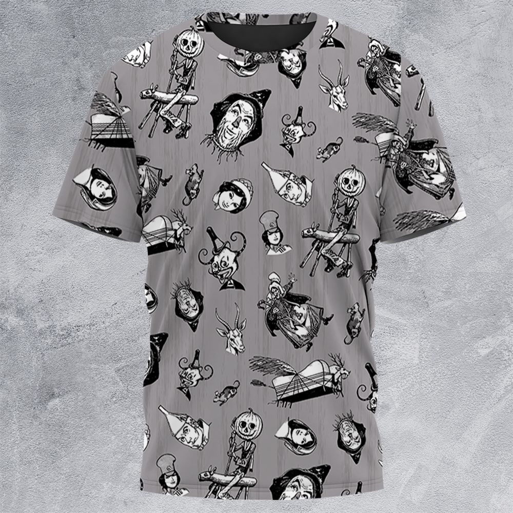 All-Over Print Unisex T-Shirt - QC8N7AYM -  - 3