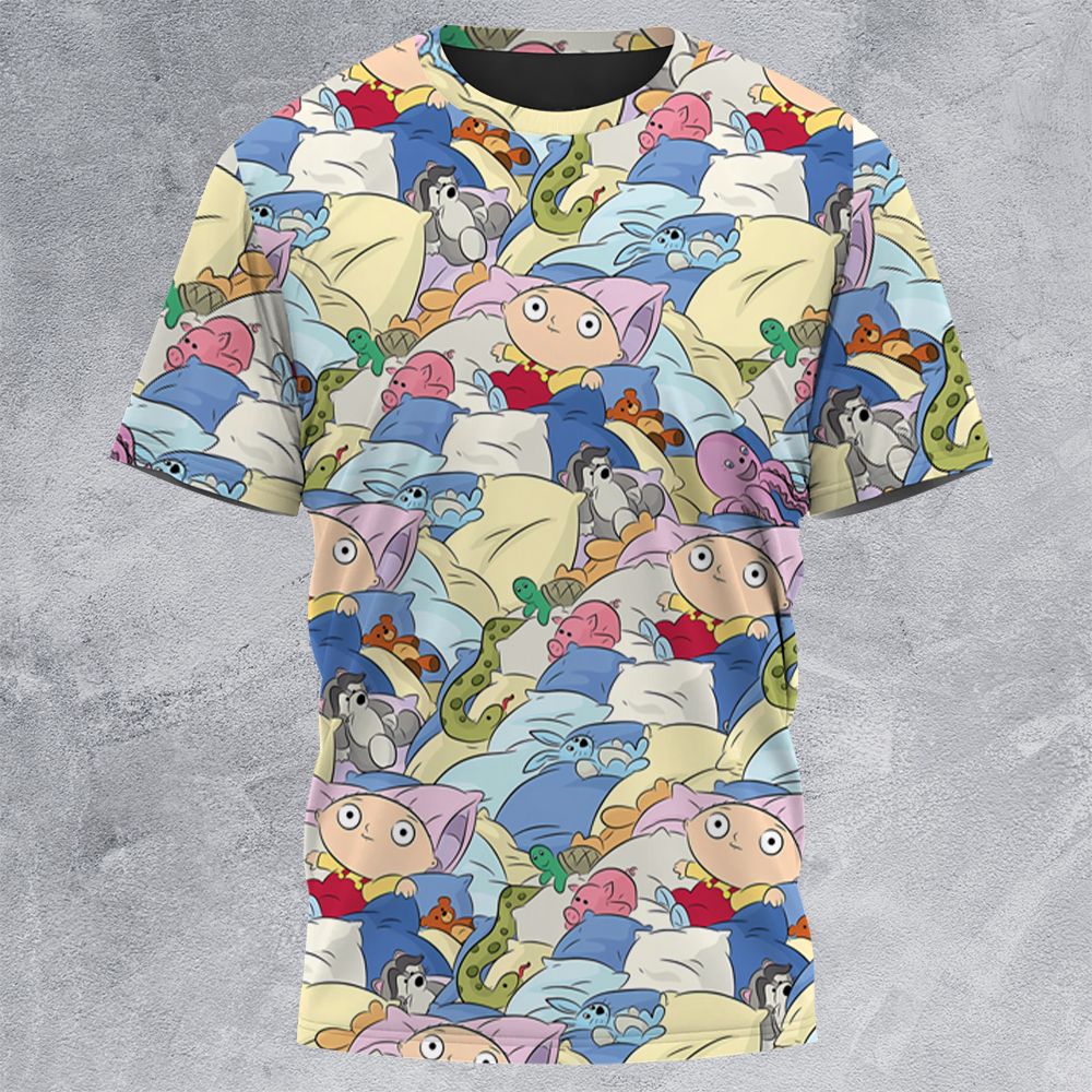 All-Over Print Unisex T-Shirt - XVGGQV4B -  - 3