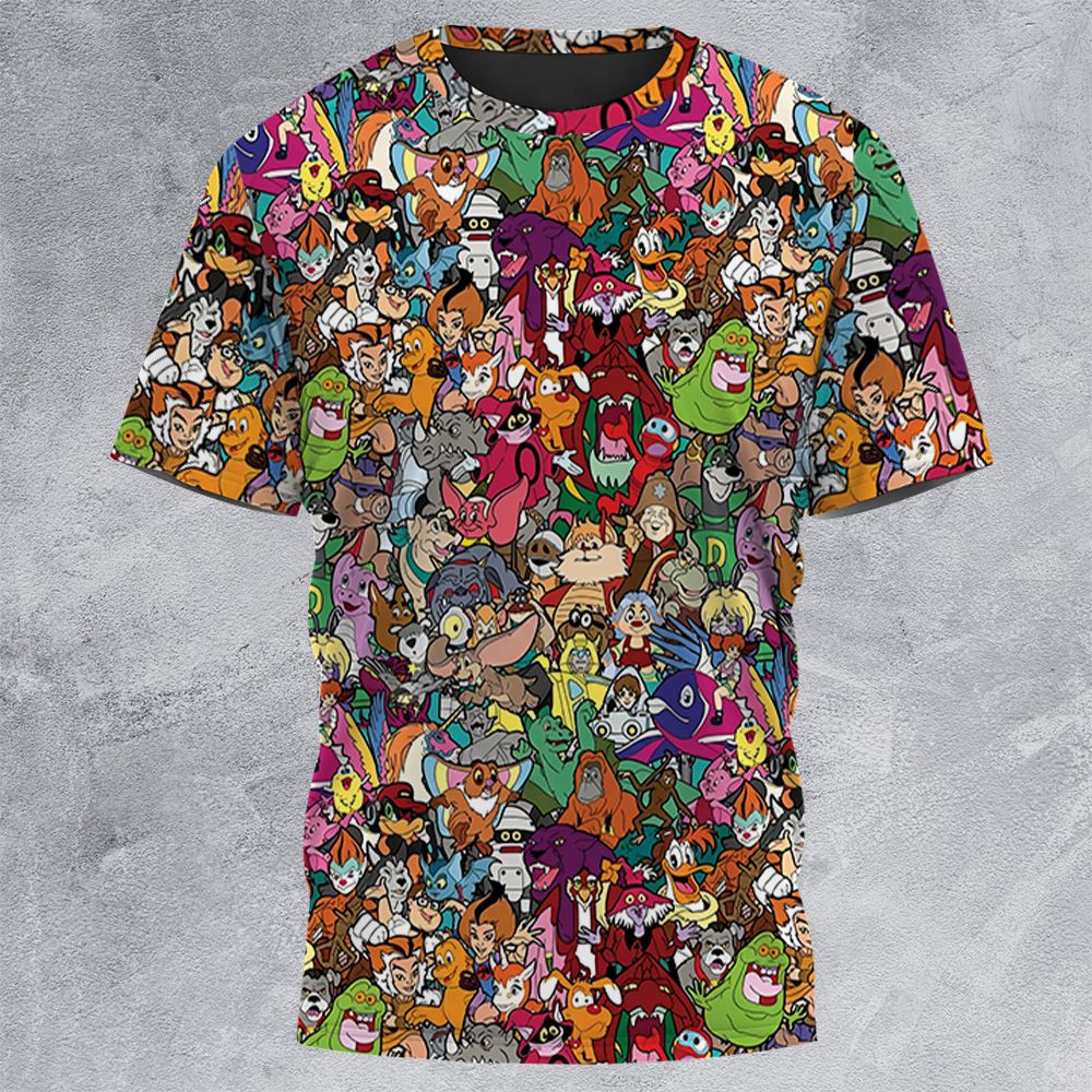All-Over Print Unisex T-Shirt - QZ6JZFVV -  - 3