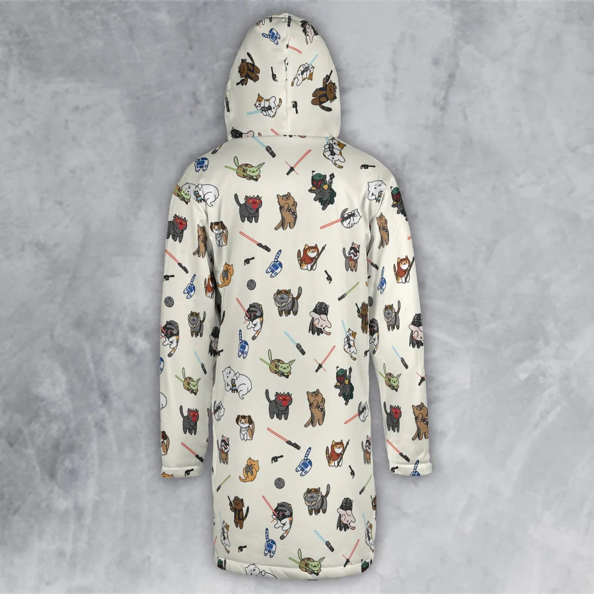 Hooded Cloak Coat - 5VEW2DQY
