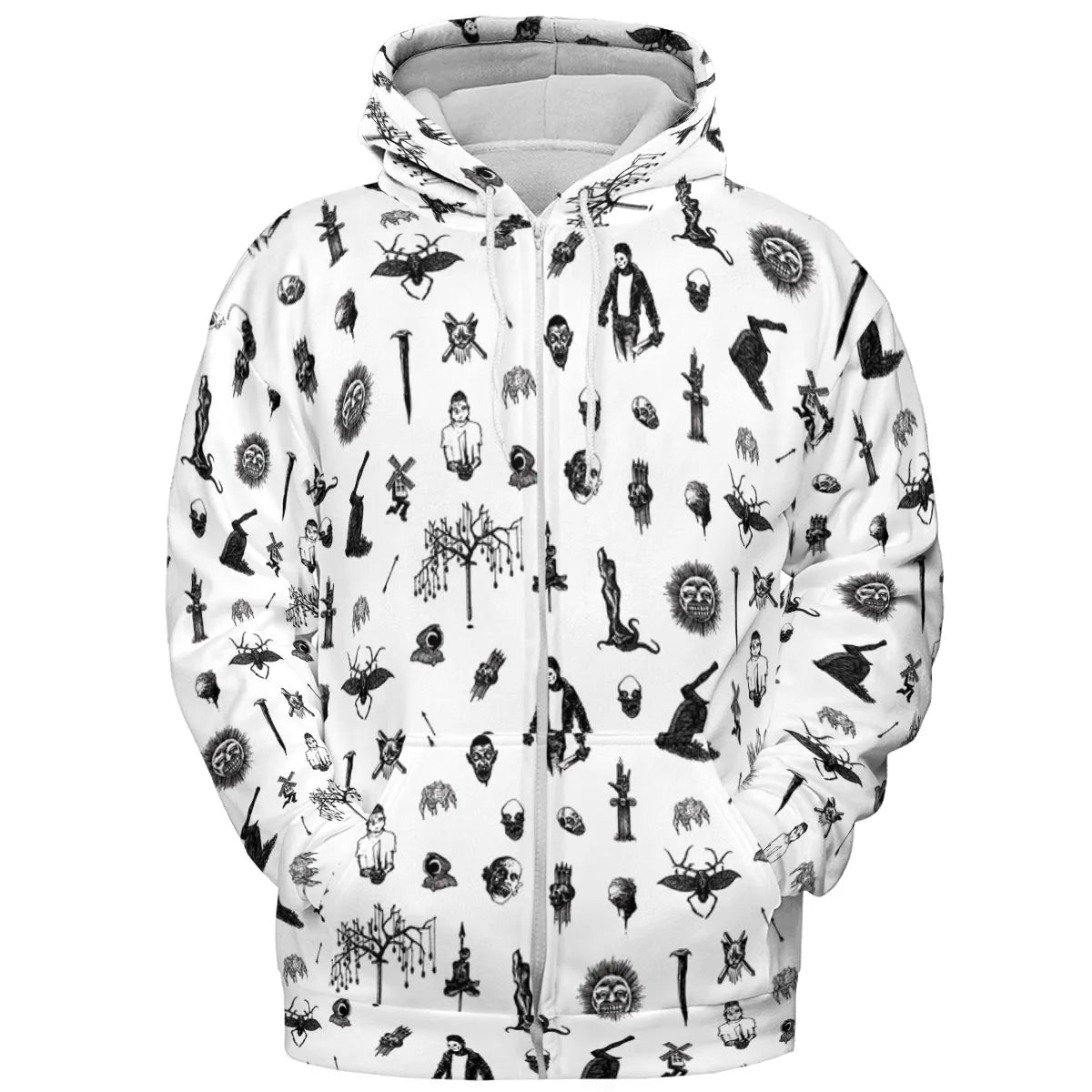 All-over Print Hoodie - 9C11FWF8