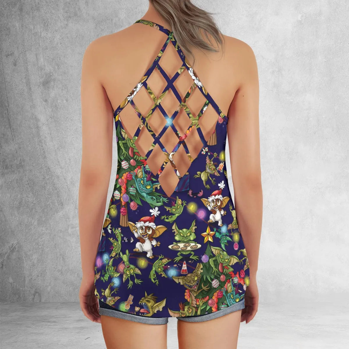 Criss Cross Tank Top - FLGLNA4V