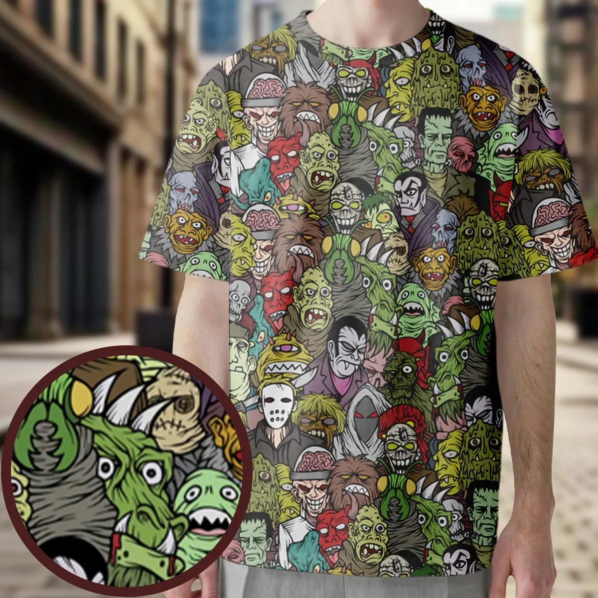 All-Over Print Unisex T-Shirt - 3QJWFEEM