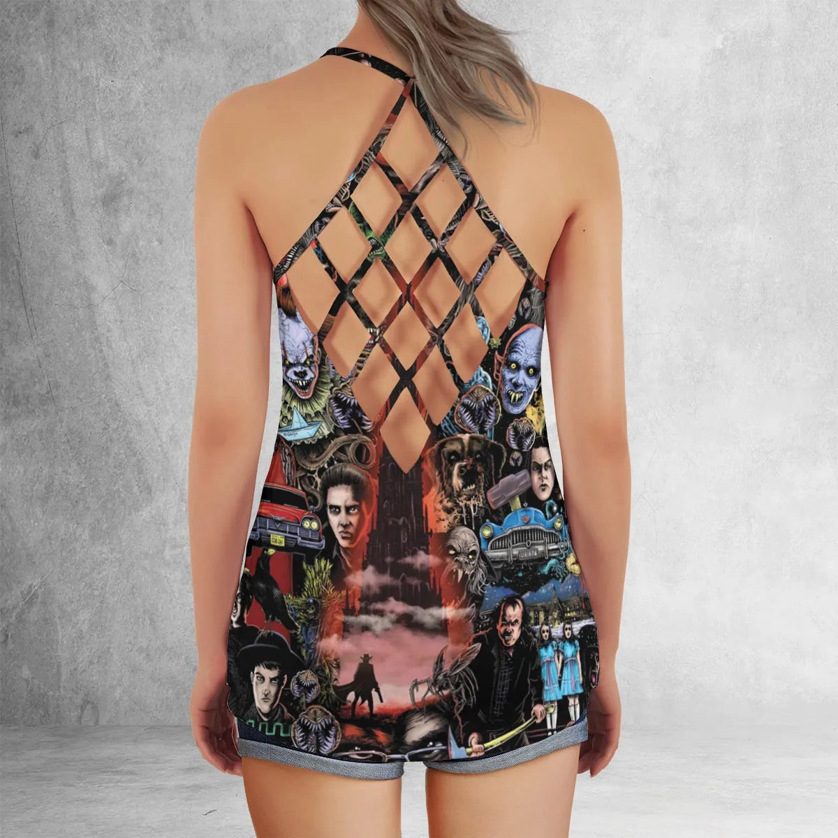 Criss Cross Tank Top - GD2X85N8