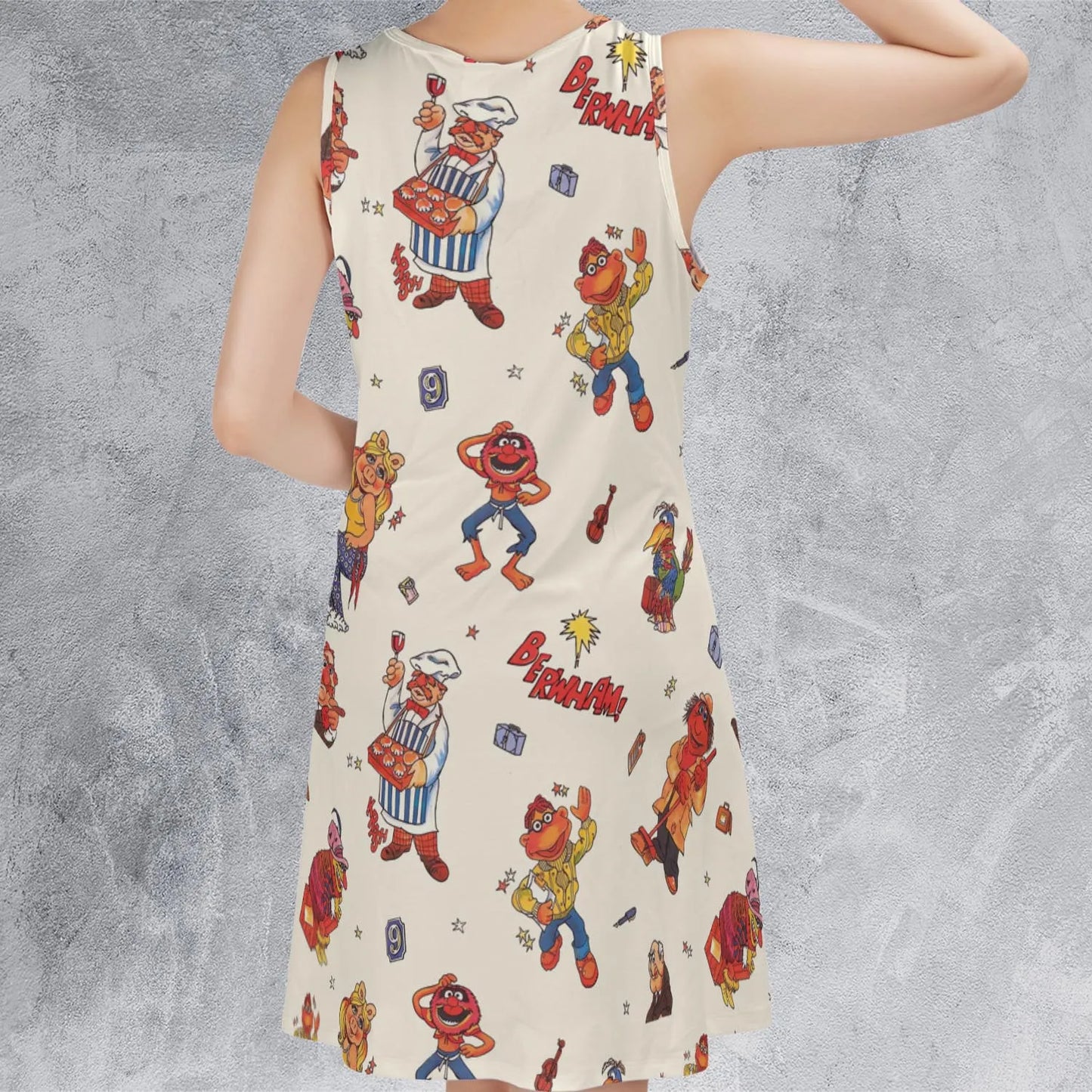 Sleeveless Dress - PU8BVU6E