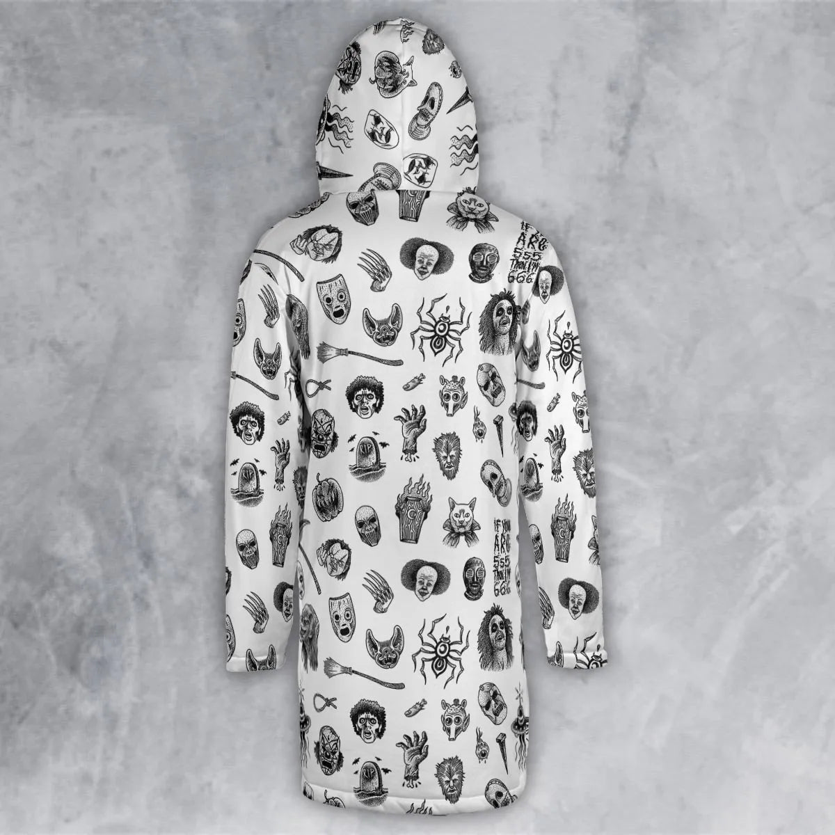 Hooded Cloak Coat - BMFWF1JL