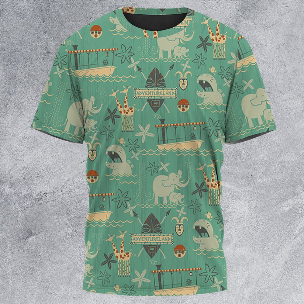 All-Over Print Unisex T-Shirt - L3X7RQVN -  - 3