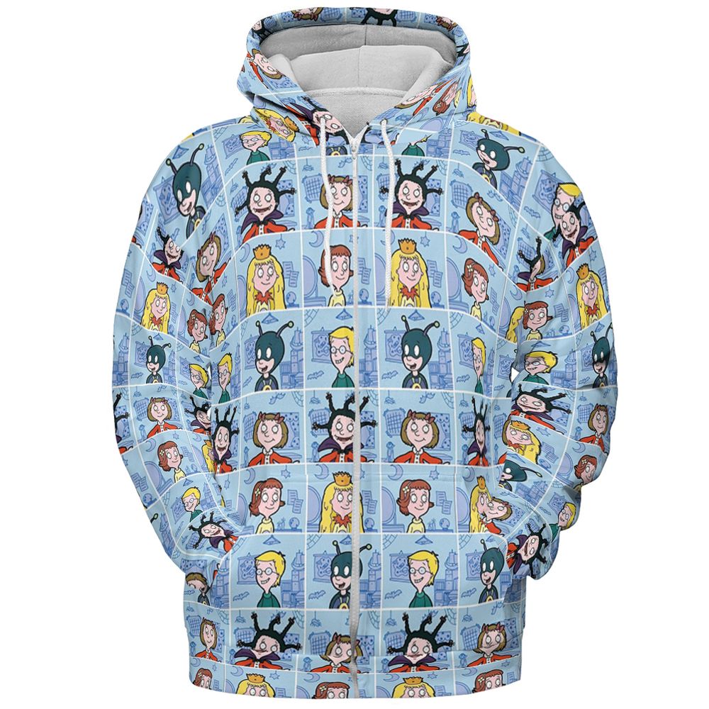 All-over Print Hoodie - GBQMLXHF -  - 3