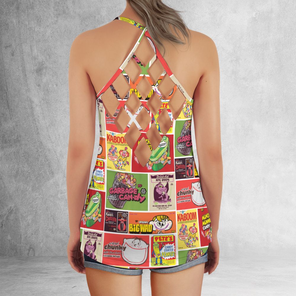 Criss Cross Tank Top - ZGN7631Z -  - 3
