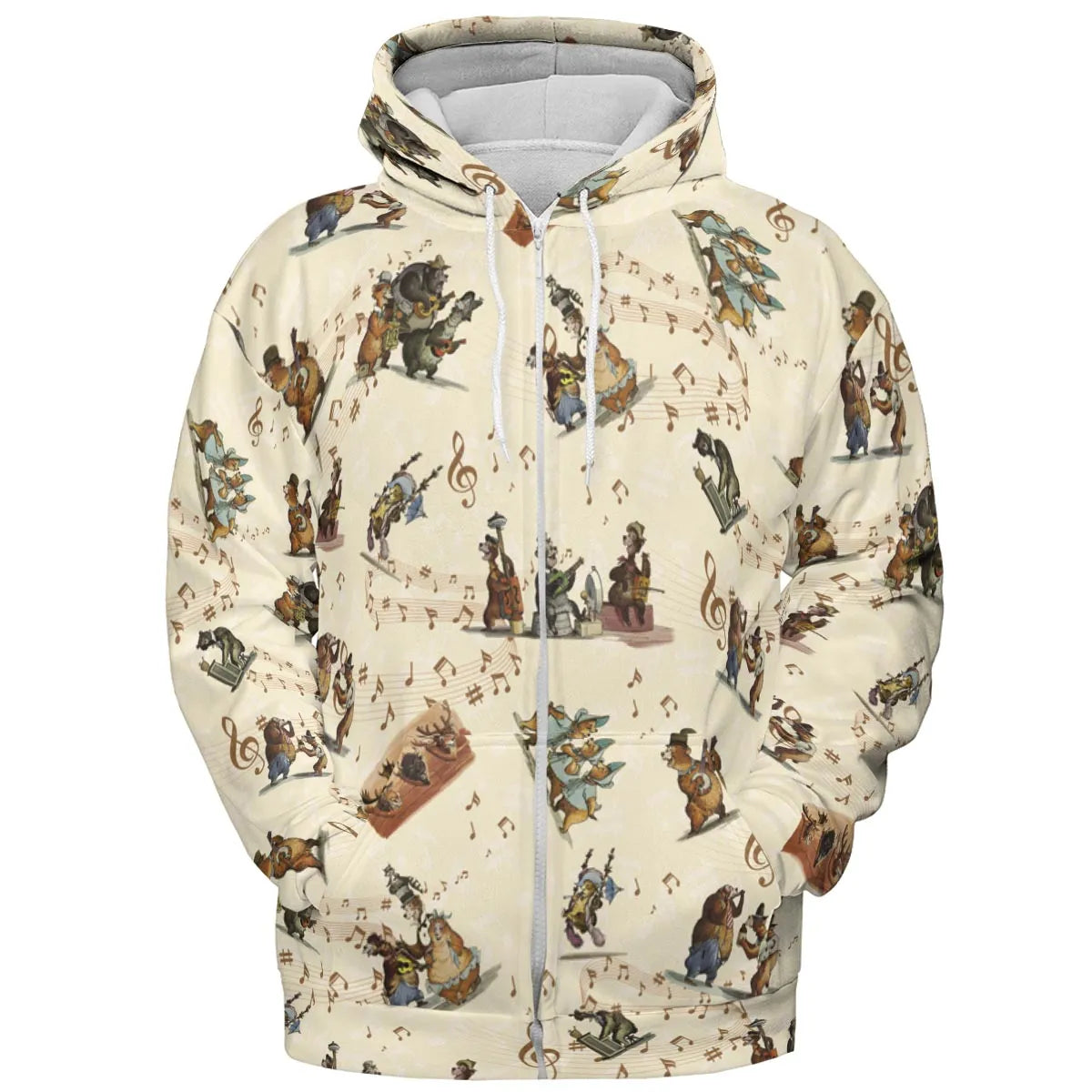 All-over Print Hoodie - LQA8QRNM
