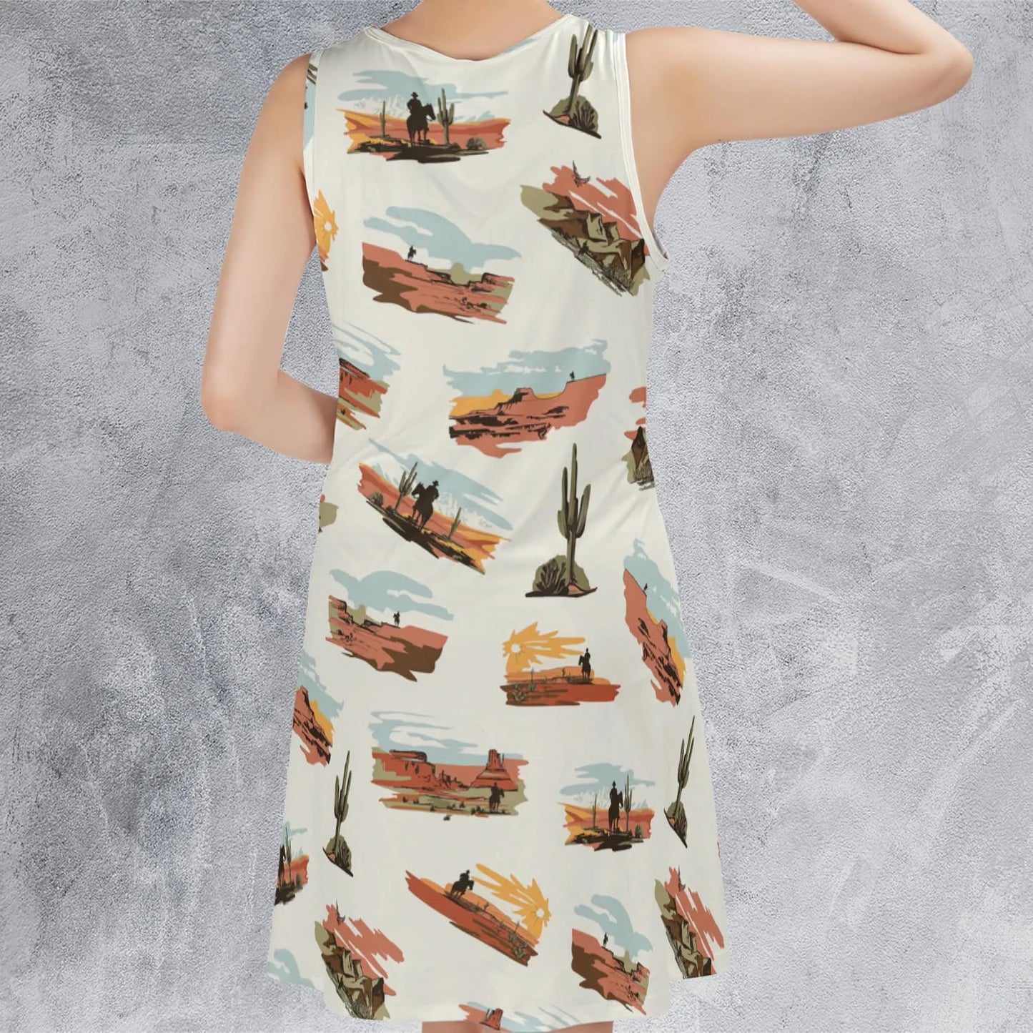Sleeveless Dress - B243MR1Y