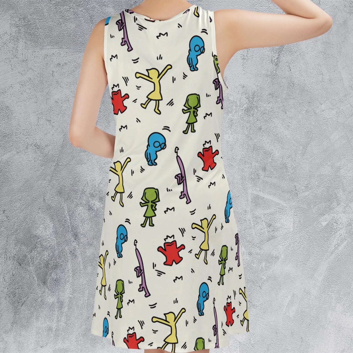 Sleeveless Dress - VU2F4UZF