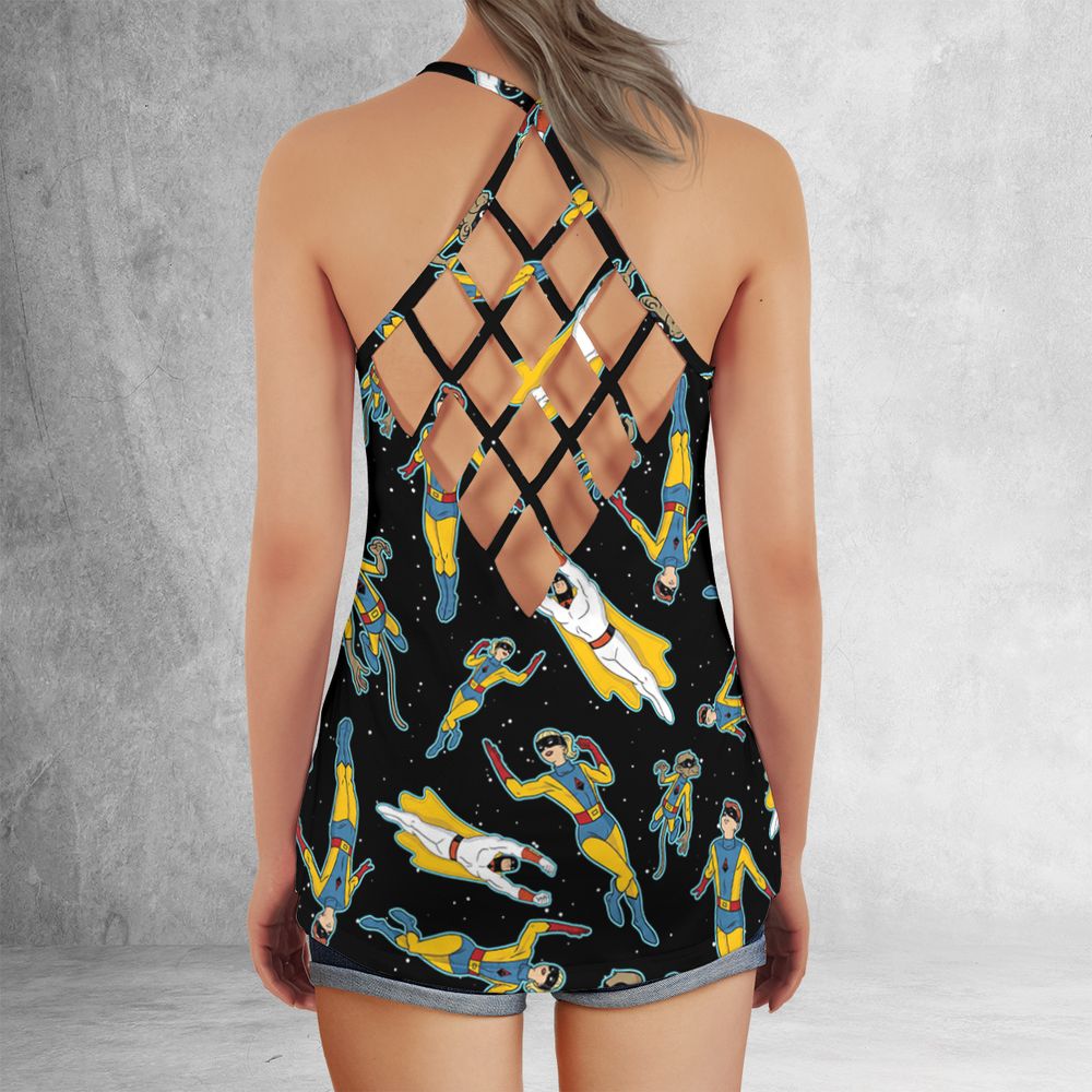 Criss Cross Tank Top - 9ATPHDTY -  - 3