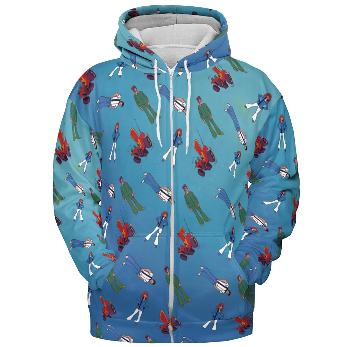 All-over Print Hoodie - 3757L4ZN