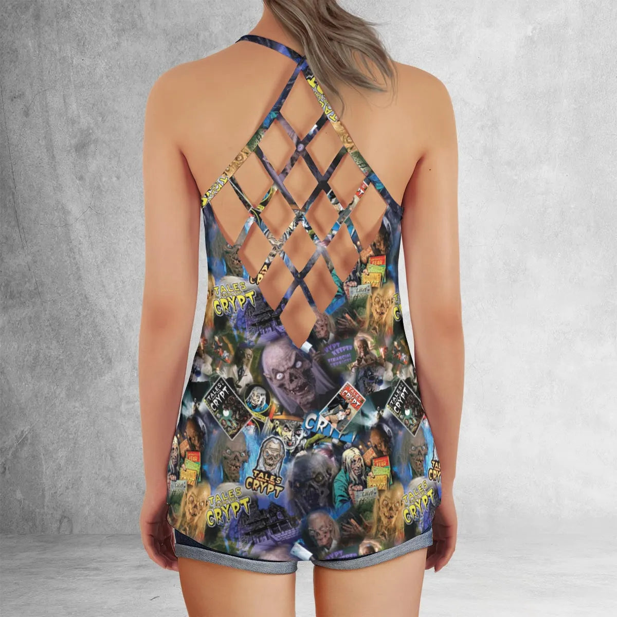 Criss Cross Tank Top - 7CV4BV4E
