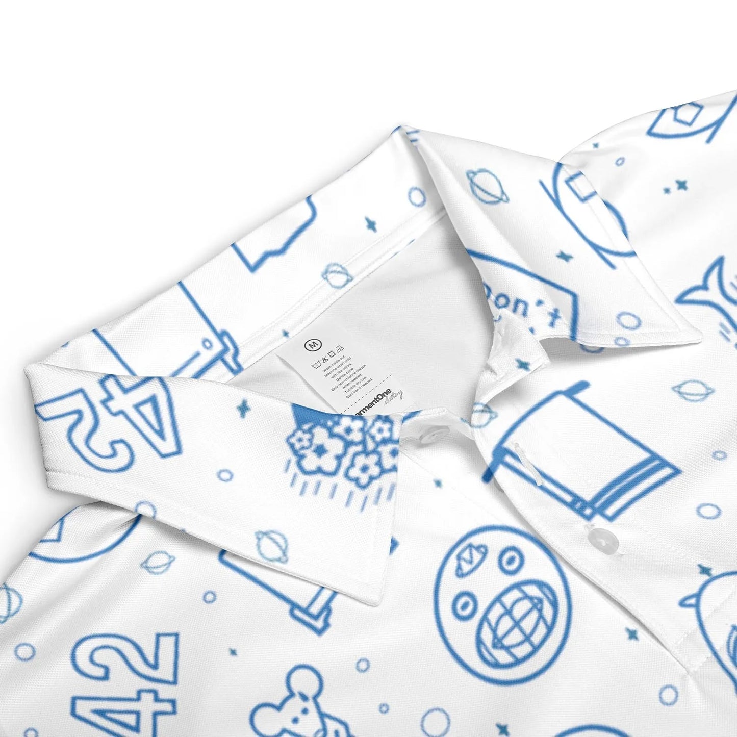 AOP Men/Women Polo Shirt - WB1PL6EB