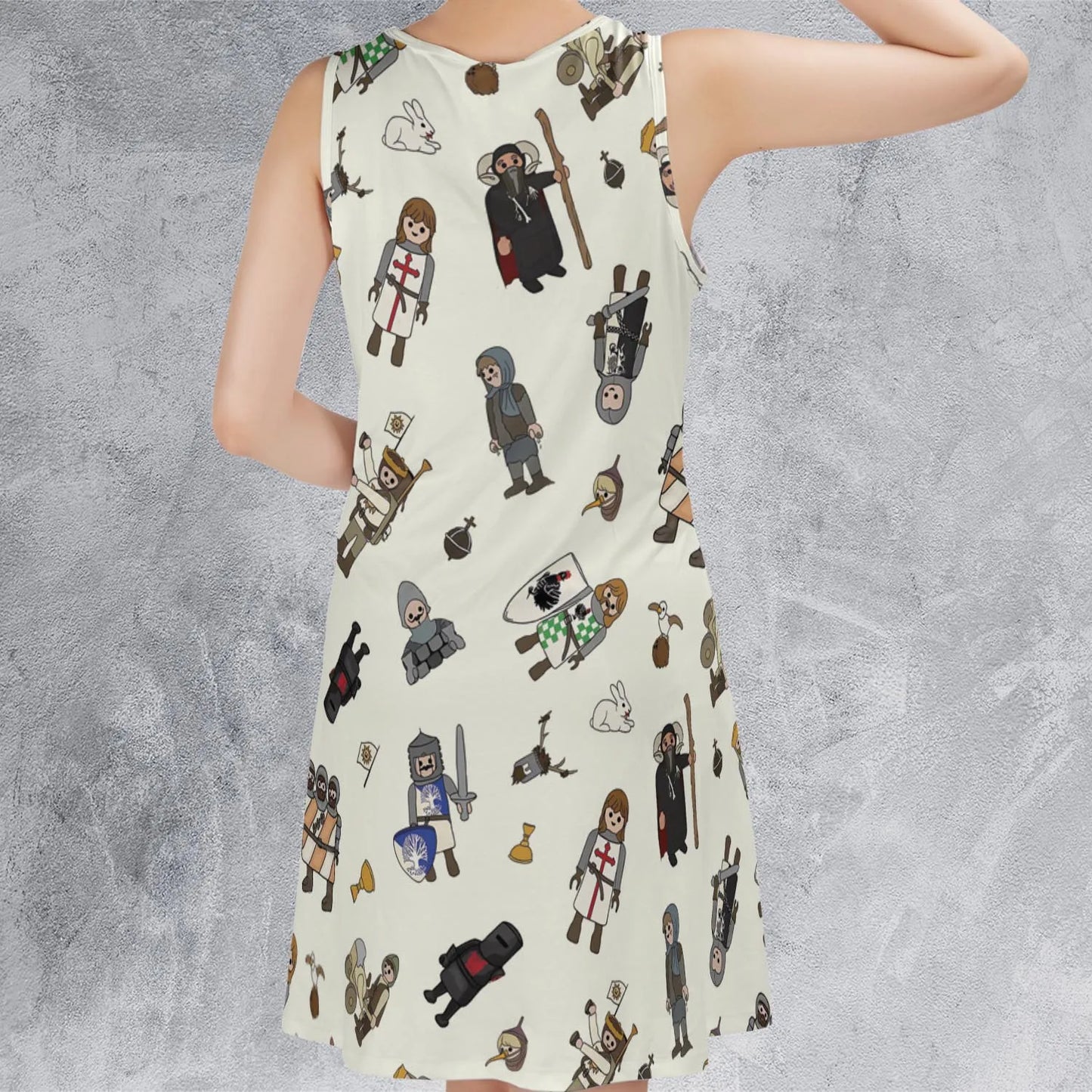 Sleeveless Dress - MUAECBTJ