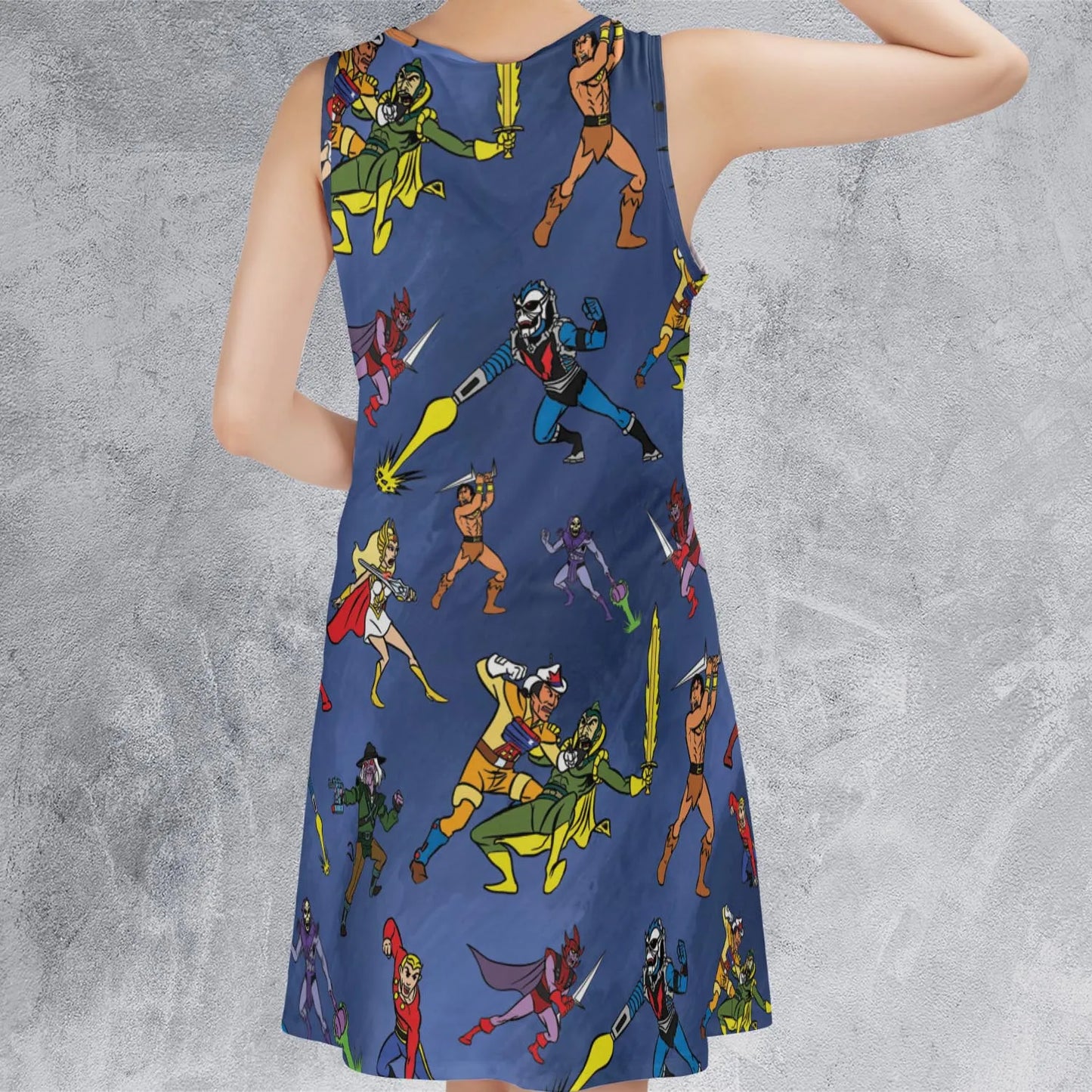 Sleeveless Dress - 7EY5XEB9