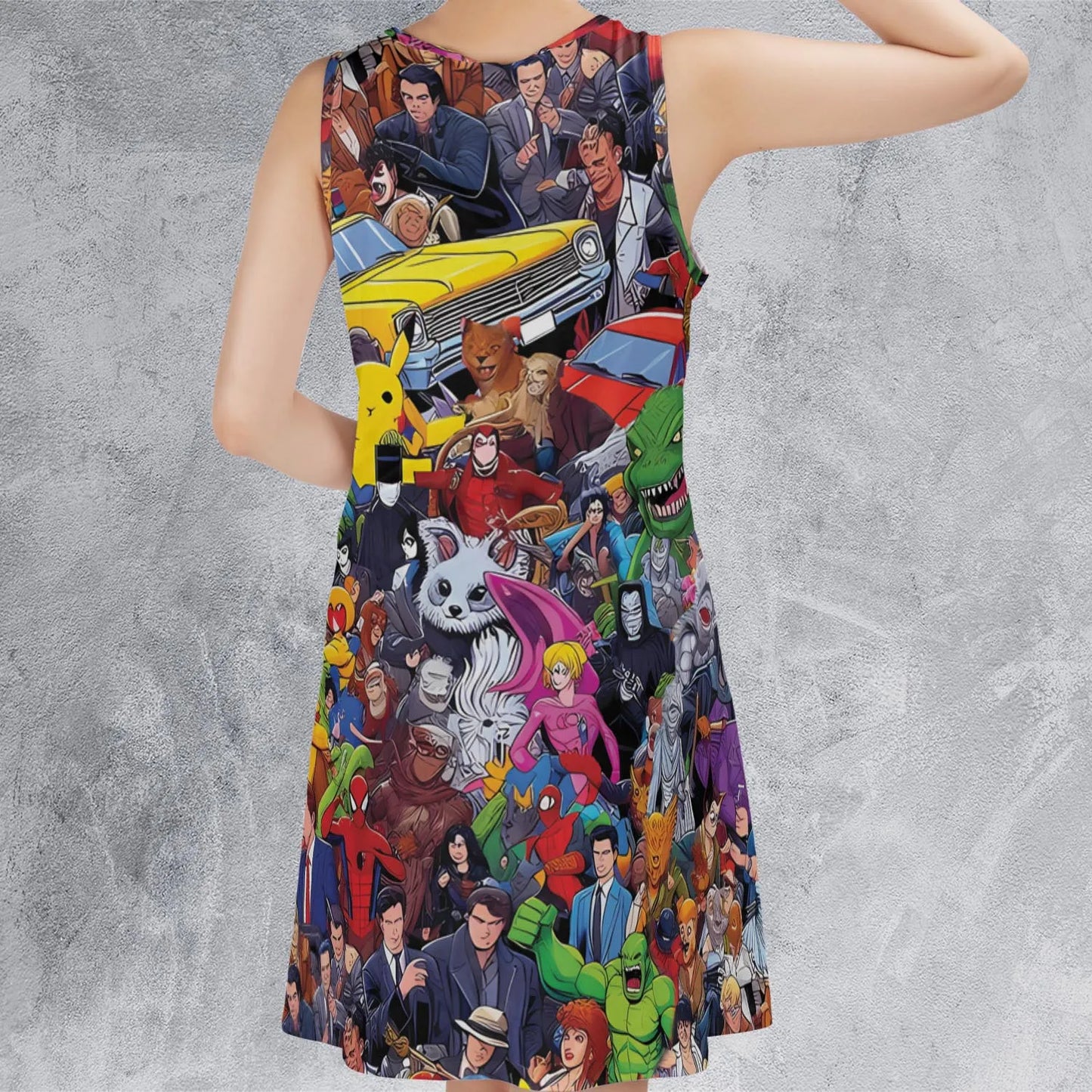 Sleeveless Dress - T6AEYZSR