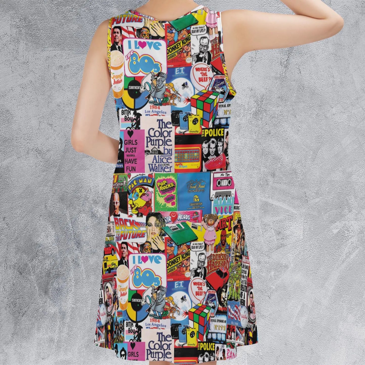 Sleeveless Dress - WXS7KXZ5