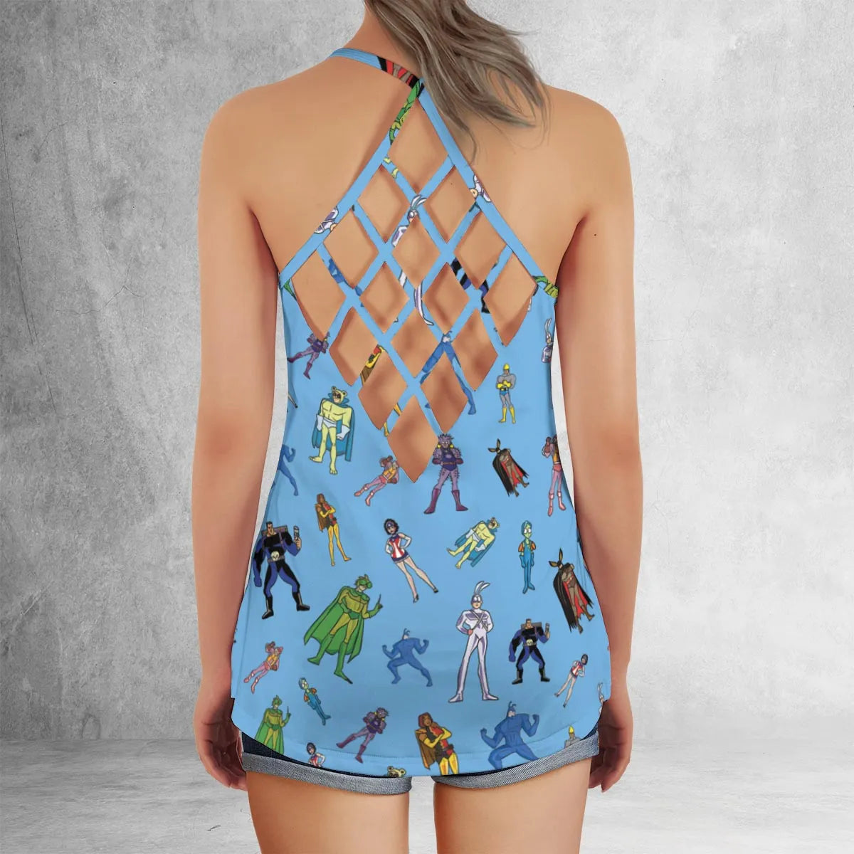 Criss Cross Tank Top - 8Q9MAPJ7