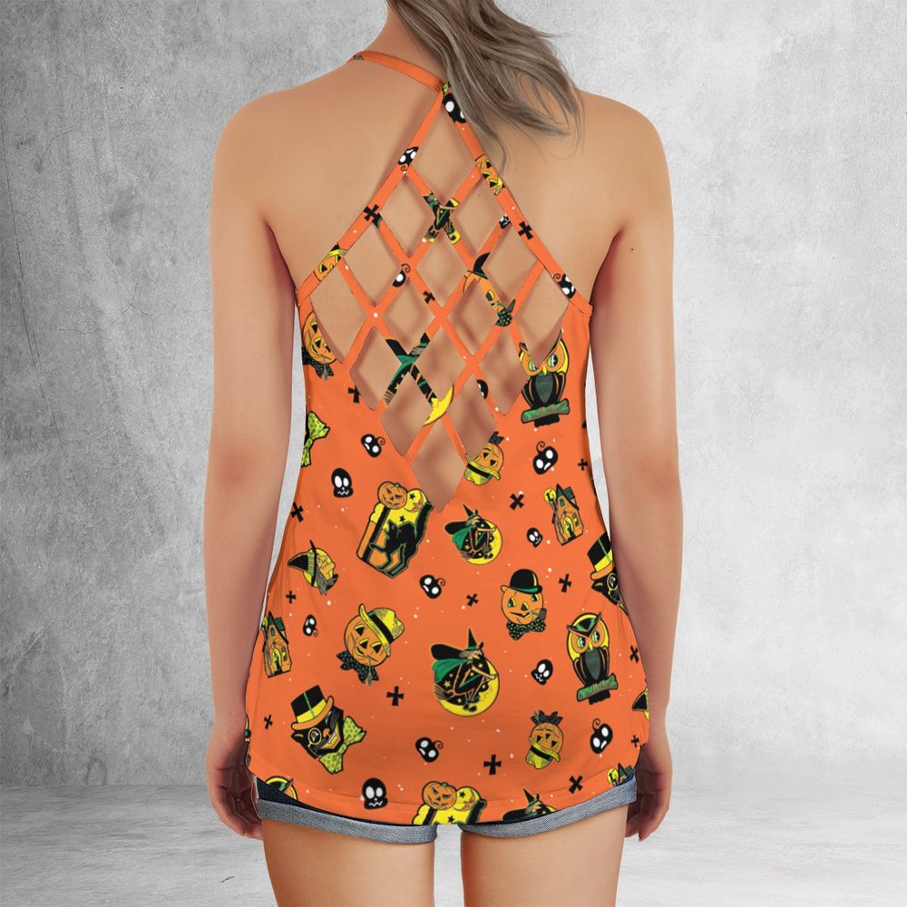 Criss Cross Tank Top - FUBH2KRP -  - 3