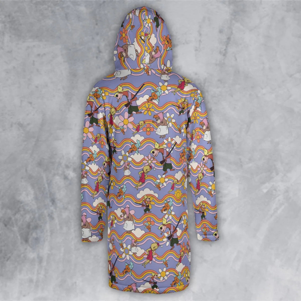 Hooded Cloak Coat - QJP91BFN