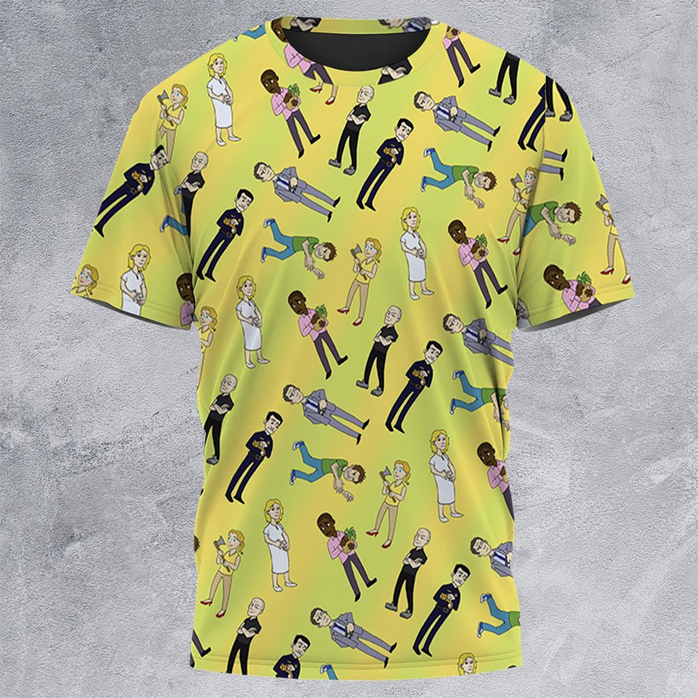 All-Over Print Unisex T-Shirt - S4QZW8K1 -  - 3