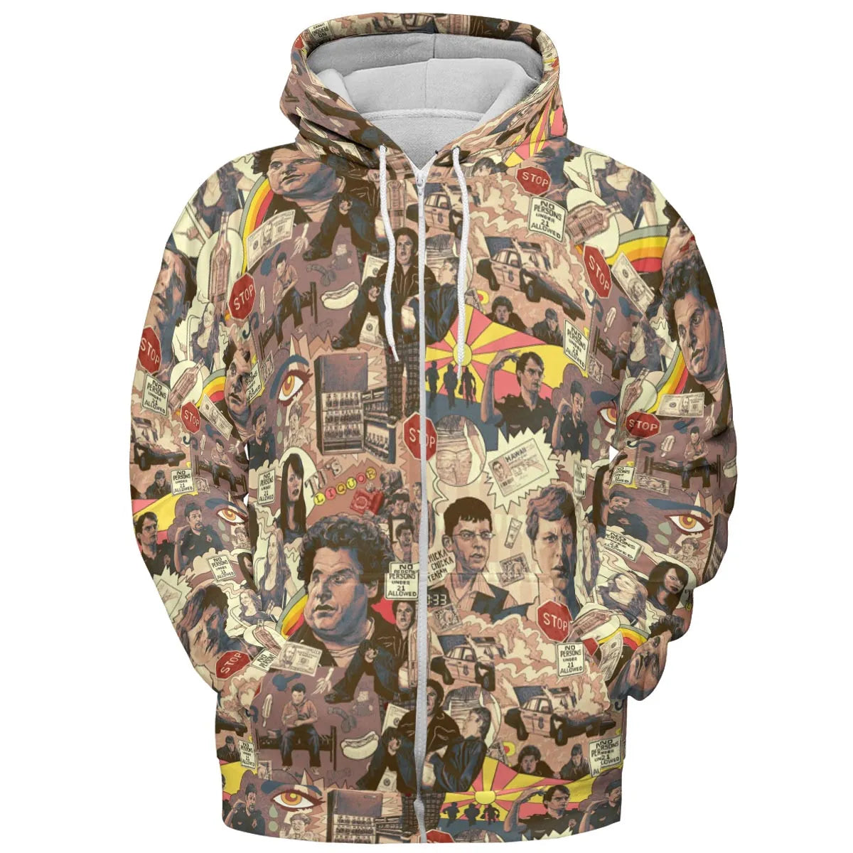 All-over Print Hoodie - HNHEEX78