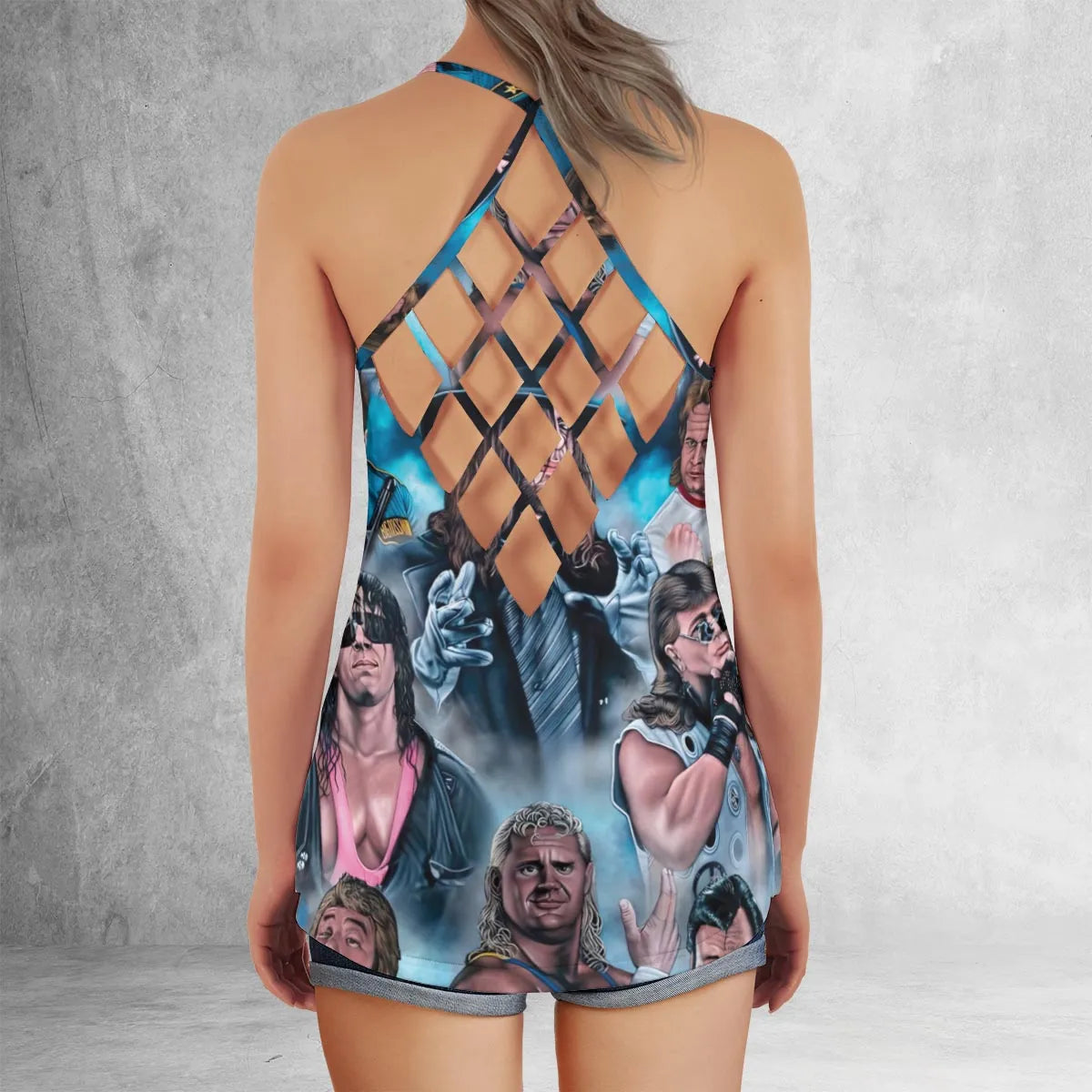 Criss Cross Tank Top - 14NMQMFB
