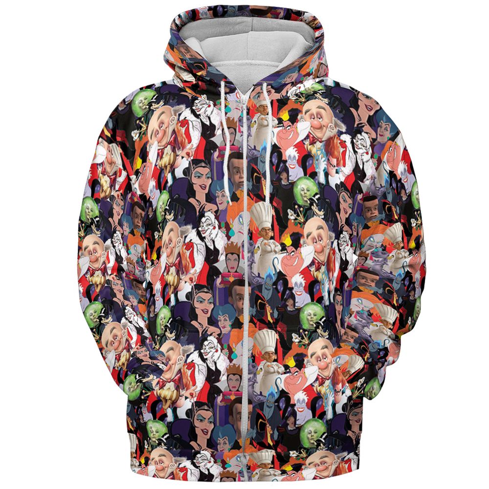 All-over Print Hoodie - CVAMPW9B -  - 3