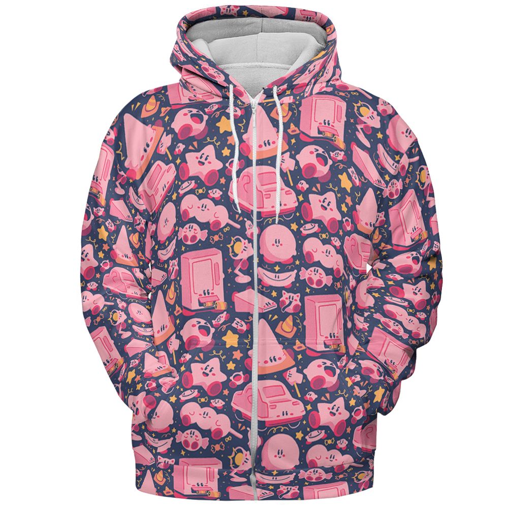 All-over Print Hoodie - W5FZY4YY -  - 3