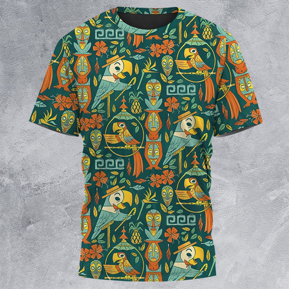 All-Over Print Unisex T-Shirt - HBZY13EW -  - 3