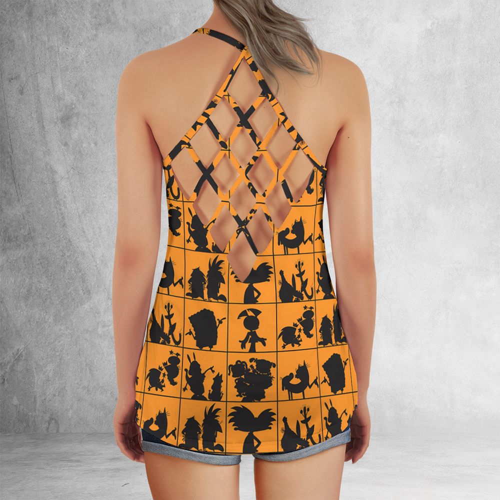 Criss Cross Tank Top - QPKLNN9F -  - 3