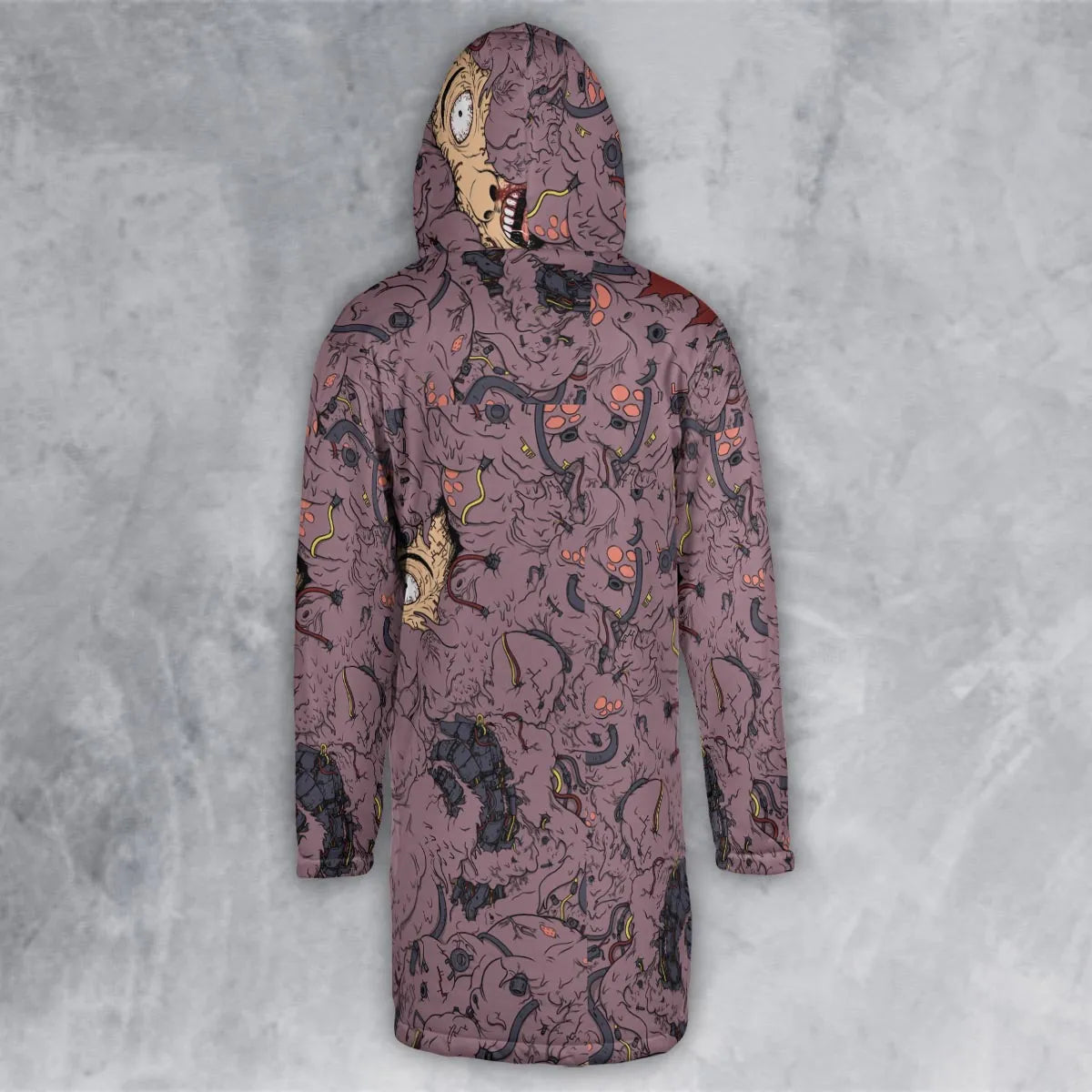 Hooded Cloak Coat - 55T9BLEL